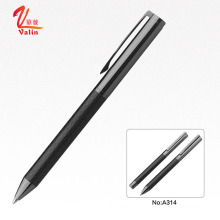 Черная металлическая ручка высокого качества Carbon Fiber Gift Pen